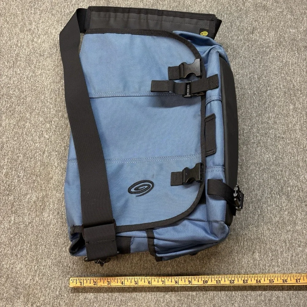 Timbuk2 Classic Messenger Bag Medium Blue Laptop Case Commuter Crossbody